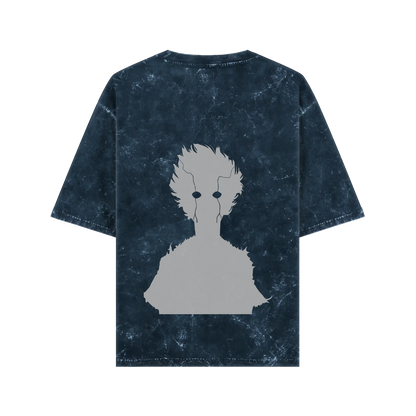 Psychic Aura Acid Washed Oversized T-Shirt