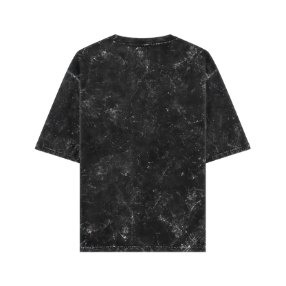 Intoxicated Medusa Acid Wash Oversized T-Shirt