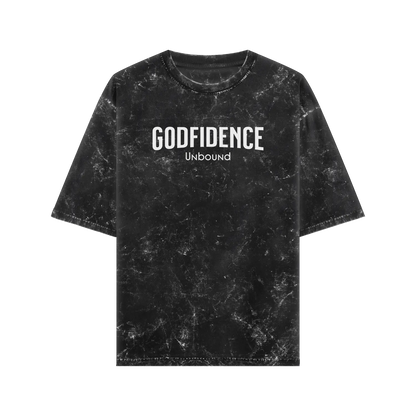 Godfidence Acid Wash Oversized T-Shirt