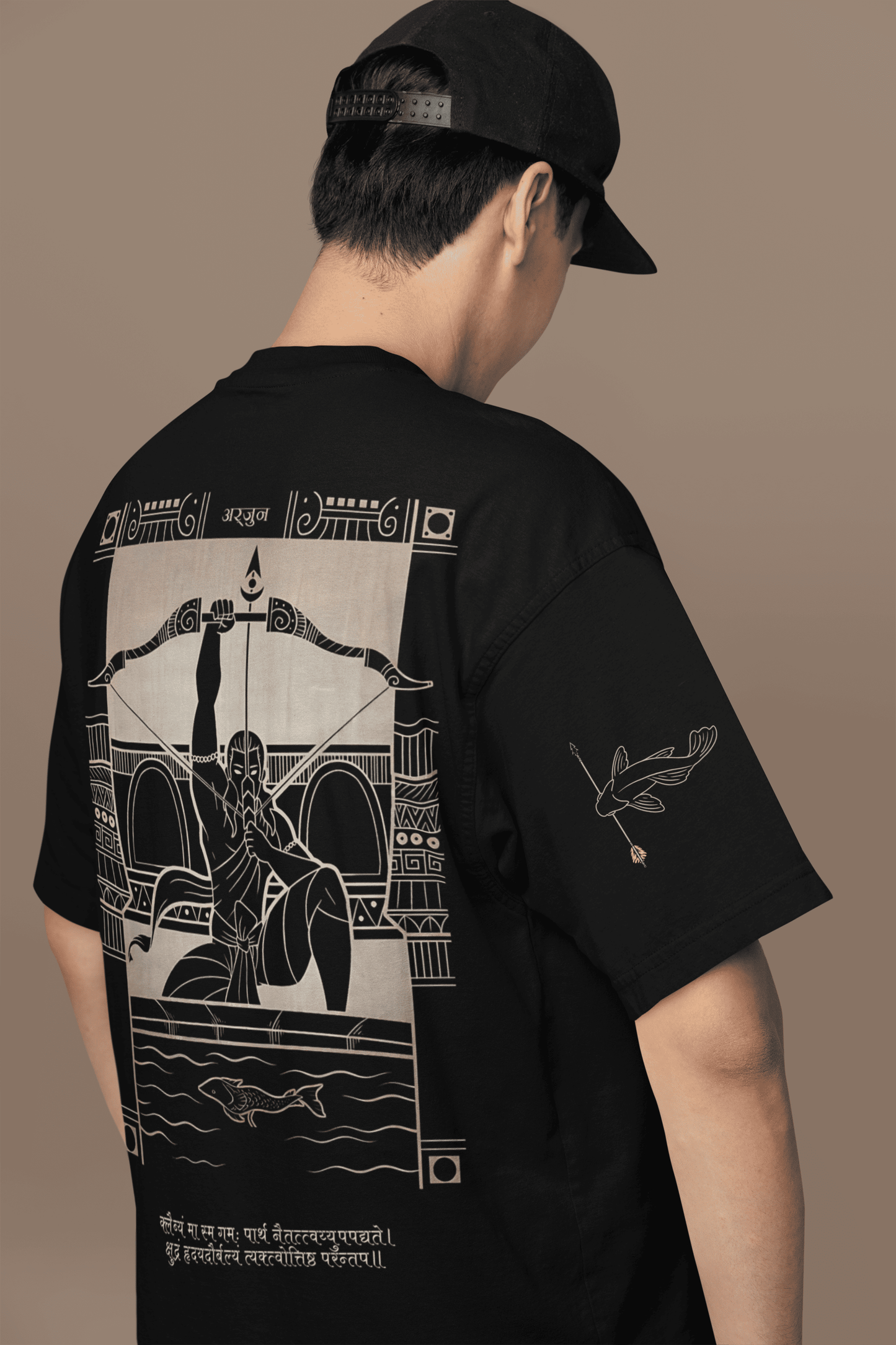Righteous Warrior – Arjun Oversized T-shirt